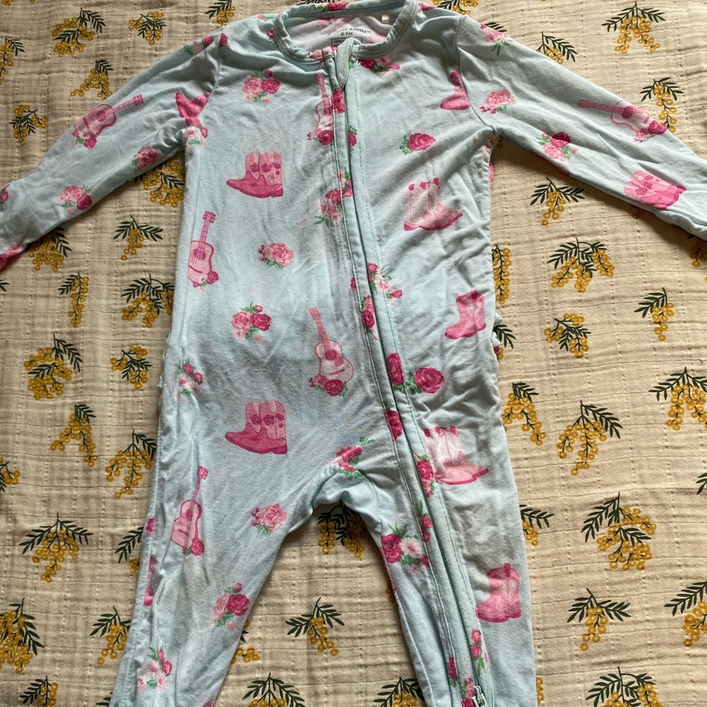 Angel Dear two way zipper onesie